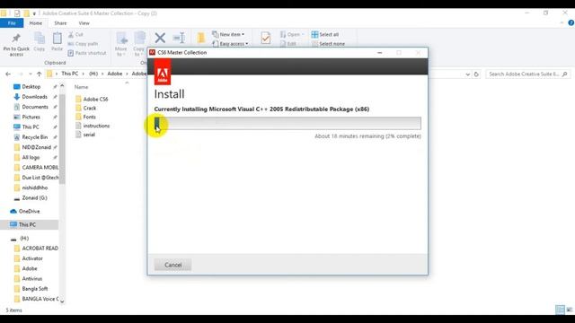 How to Install Photoshop and illustrator cs6 Registration Crack|| অ্যাডোব সিএস ৬ ইনস্টল এবং ক্র্যাক смотреть онлайн