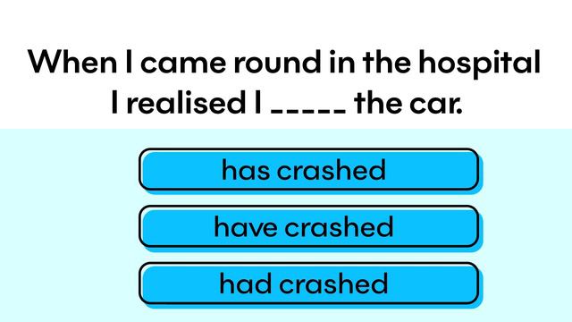 Past Perfect | Grammar quiz смотреть онлайн
