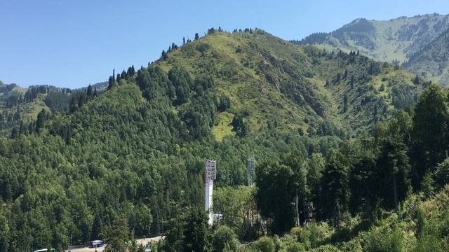 Алматы. Канатная дорога Медео - Чимбулак. смотреть онлайн