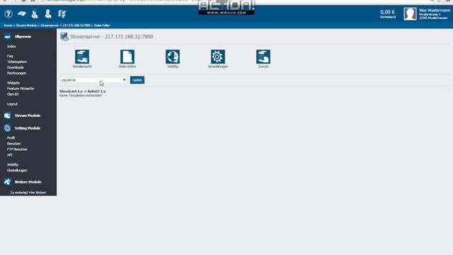 Streamserver Passwort ändern смотреть онлайн