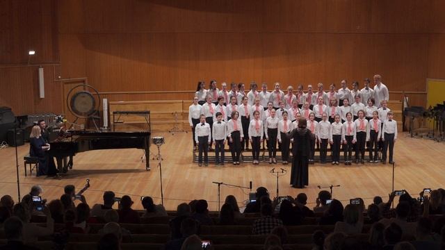 А. Дворжак, сл. Ю. Соловьёва, обработка для хора В. Самарина 