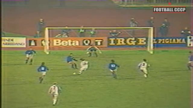 392.Отборочный матч ЧЕ 1992 г. СССР-Италия 0-0 смотреть онлайн