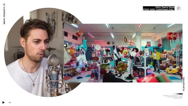 Video Editor Reacts to Stray Kids "Christmas EveL" M/V смотреть онлайн