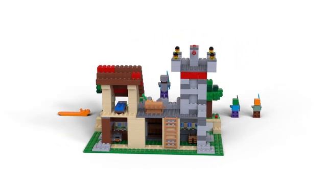 LEGO Minecraft Набор для творчества 3.0 21161 смотреть онлайн