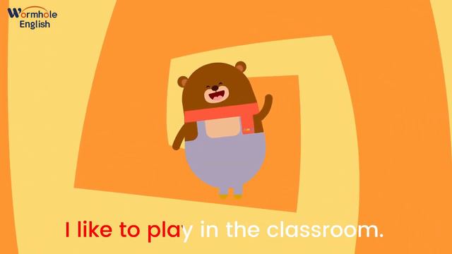 I Like To Play On The Playground _ Rock'N'Roll School _ Wormhole English - Songs For Kids смотреть онлайн