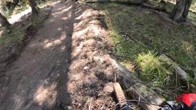 Байк-парк Архыз. Раскатываем новую зелёную трассу Сладкий Бубалех. @Downhillschool смотреть онлайн