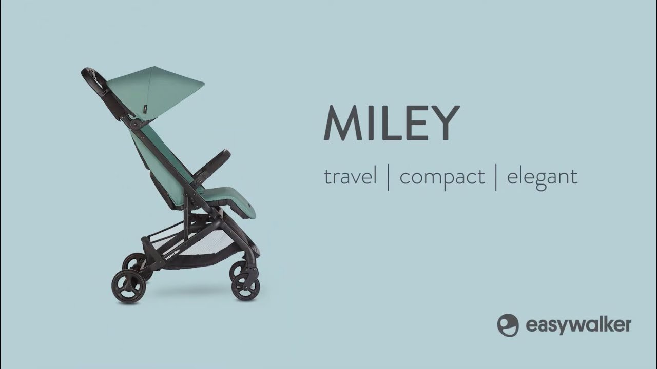 Прогулочная коляска Easywalker Miley Black смотреть онлайн