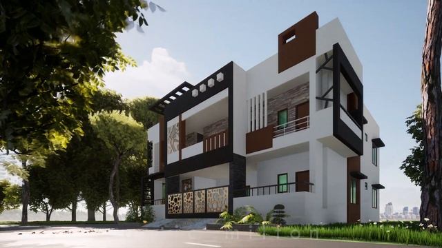 #SHORTS_ REVIT + TWINMOTION_RESIDENTIAL HOME DESIGN смотреть онлайн