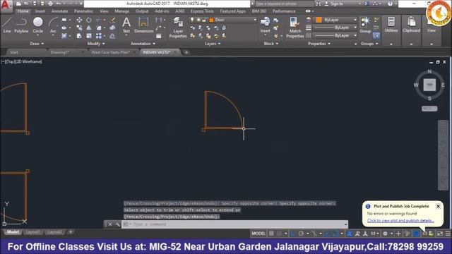 8.Placing of Doors and Windows in AutoACD Plan | Doors and windows as per Vastu | AutoCAD in Kannad смотреть онлайн