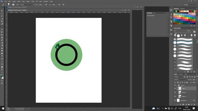 Ребрендинг логотипа в новогоднем стиле в программе Adobe Photoshop смотреть онлайн