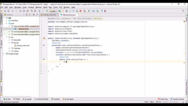 Using CheckBox in Android Studio смотреть онлайн