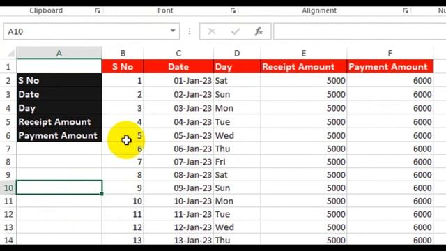 Excel Freeze Row and Column in Excel | Data Entry work in Excel смотреть онлайн