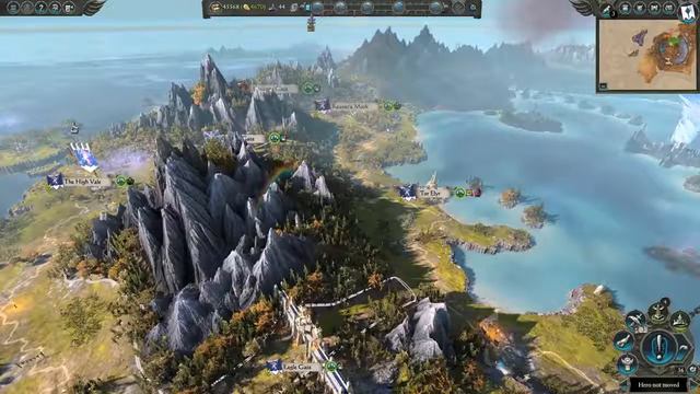 Как побеждать за Высших эльфов Total War Warhammer 2 смотреть онлайн