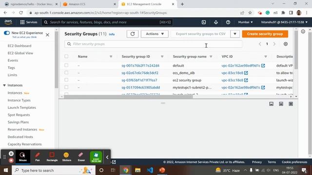 Deploy sample docker container to AWS ECS - Fargate Practical Demo смотреть онлайн