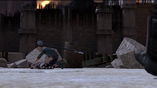 Dragon Age 2 A very creepy moment with a blood mage смотреть онлайн