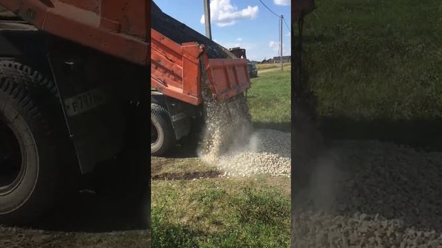 Вот так выглядят   4 куба жигулевского щебня