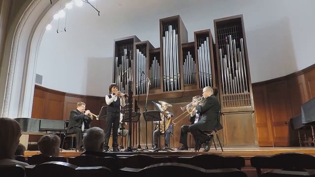 Невретдинов Ильяс Брасс- ансамбль The Fortress Brass Quintet (USA)! Москва! Малый зал консерватории смотреть онлайн