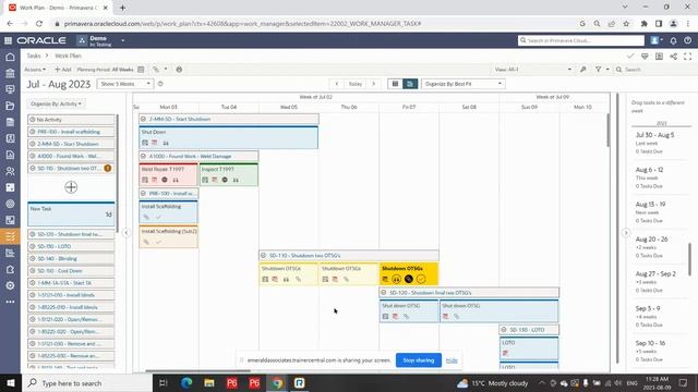 2023-08-09 - Oracle Primavera Cloud - Lean Scheduling for Owners смотреть онлайн