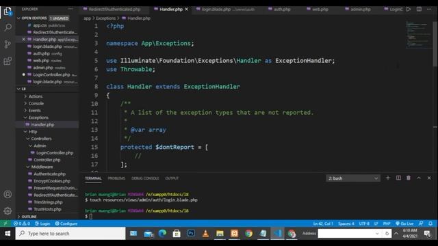 Laravel Jetstream tutorial: Multi Auth смотреть онлайн