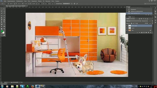 туториал фотошопа #4 тень смотреть онлайн