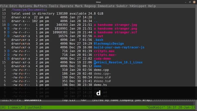 Delete files with emacs dired смотреть онлайн