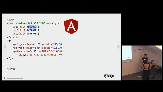 Angular ❤️ SVG + Introducing codelab.fun by Kirill Cherkashin @ Angular Oslo Meetup смотреть онлайн