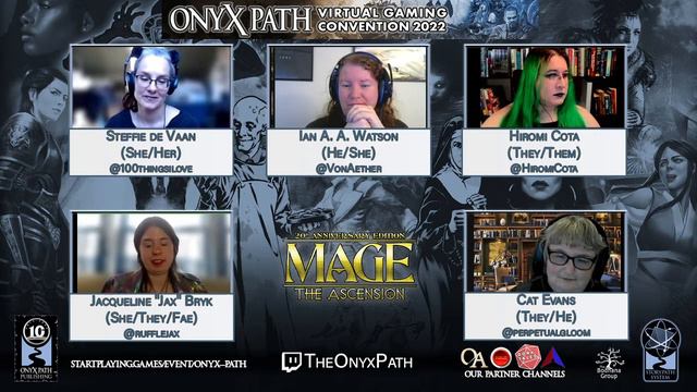 [Onyx Path Con 2022] Mage: The Ascension 20th Anniversary Panel w/Ian A. A. Watson смотреть онлайн
