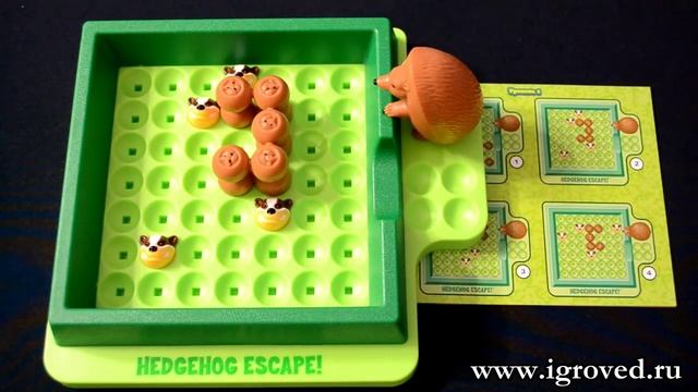 Спасите ёжиков! Обзор настольной игры-головоломки от Игроведа.mp4 смотреть онлайн