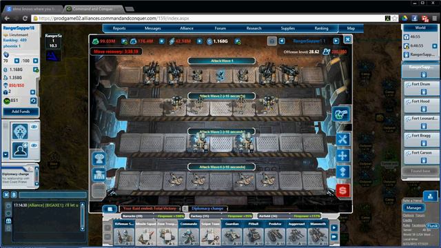 Tiberium Alliances GDI Offense Strategy смотреть онлайн
