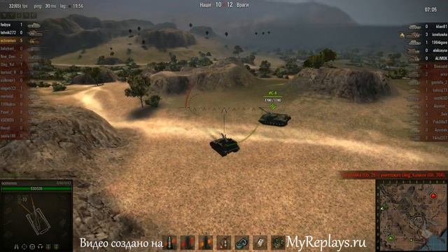 WOT: Эль-Халлуф - M40/M43 - 8 фрагов - Воин, смотреть онлайн