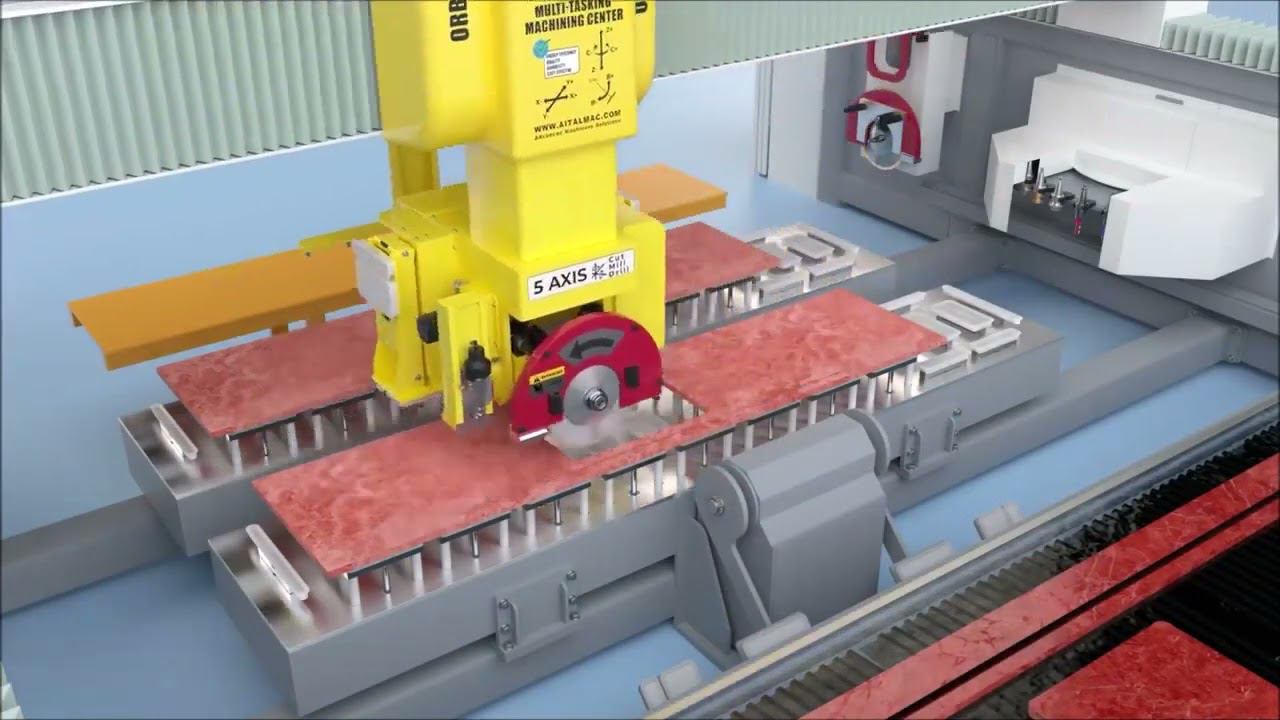 Производство столешницы на станке ORBIT A5 от AitalMac смотреть онлайн