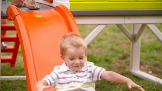 Домик на сваях с горкой смотреть онлайн