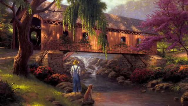 Thomas Kinkade Painting смотреть онлайн