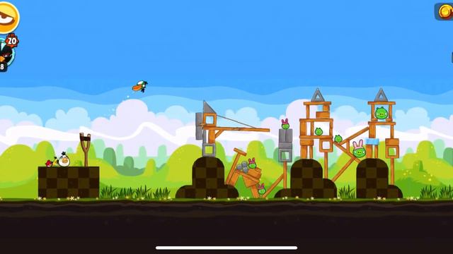 Angry Birds Seasons: Easter Eggs Levels 1-15
