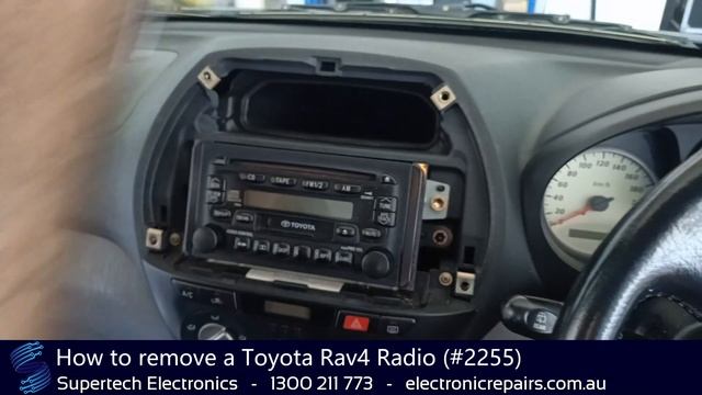 How to remove a Toyota Rav4 Radio (#2255) смотреть онлайн