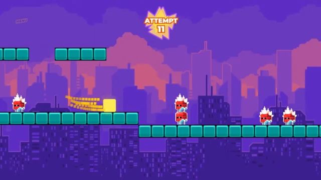 "8 Bit Adventure" 100 % (WORLD 2) | The Impossible Game 2 смотреть онлайн