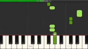 Незнайка на луне 1997 (piano tutorial)