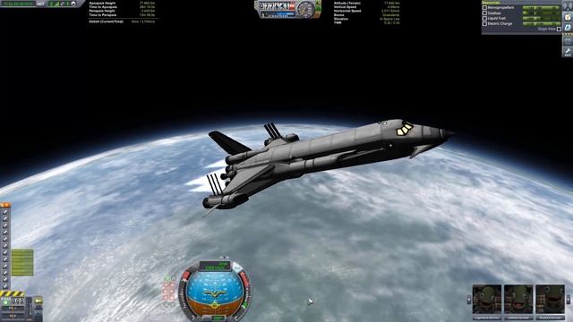 [KSP] Mk3 SSTO guide to the Mun! смотреть онлайн