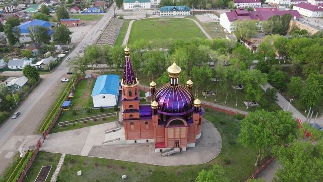 Кафедральный собор Георгия Победоносца .г.Кинель. смотреть онлайн