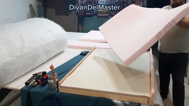 Ремонт дивана с независимым пружинным блоком .Замена на ППУ смотреть онлайн