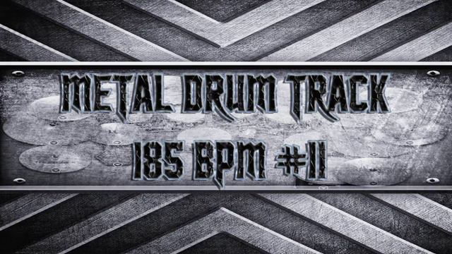 Epic Heavy Metal Drum Track 185 BPM (HQ,HD) смотреть онлайн