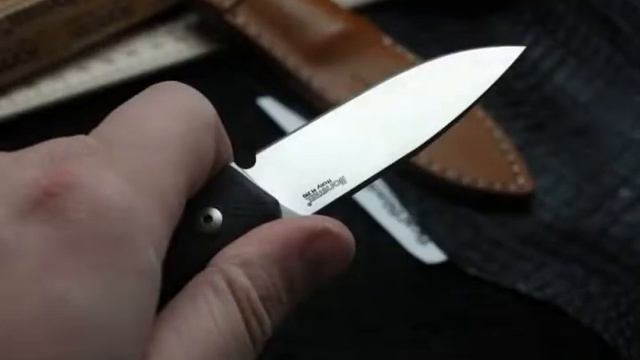 Нож с фиксированным клинком Lion Steel M1 GBK смотреть онлайн
