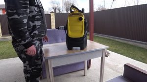 Обзор мойки Karcher K7 Compact. Как правильно подключать и использовать.