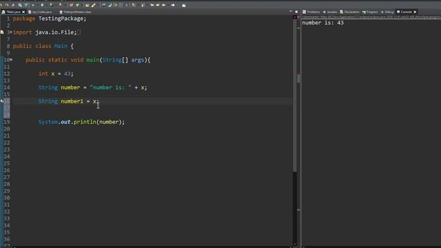 JAVA || How to deal with type conversion || Integer to a String смотреть онлайн