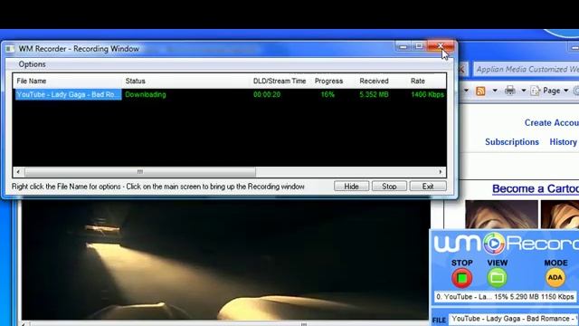 How to Record/Download/Capture/Rip/Save Streaming Videos and Audio; A Quick Introduct to WM Recorde смотреть онлайн