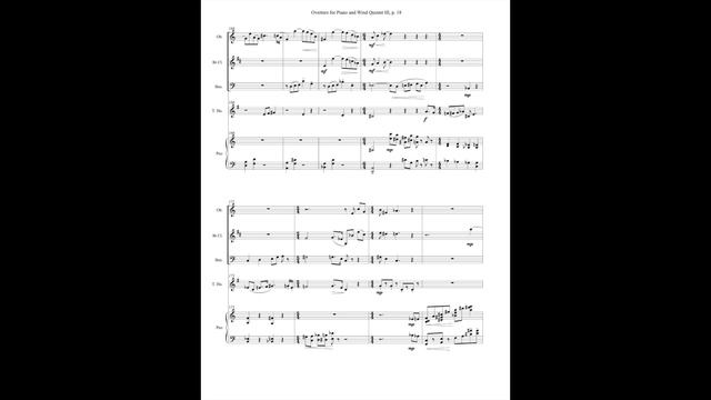Overture for Piano Wind Quintet смотреть онлайн
