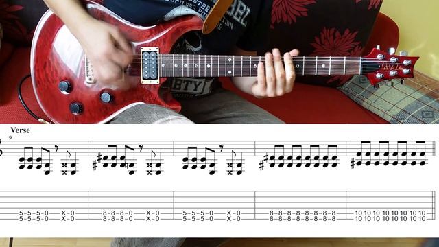 Skillet- Monster / Guitar Cover / Guitar Lesson with Tabs смотреть онлайн