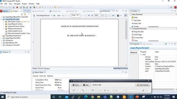Dev Tips#57 Introduction to Java Scriplet in Jasper report