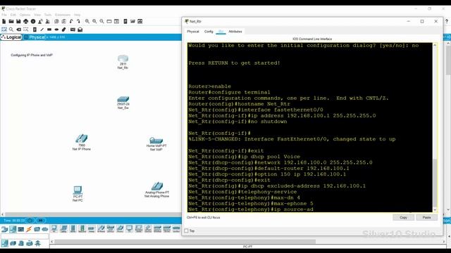 Configuring IP Phone and VoIP in Cisco Packet Tracer смотреть онлайн