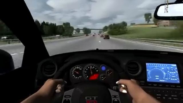 World Racing 2 // Nissan GT-R // Autobahn Run
